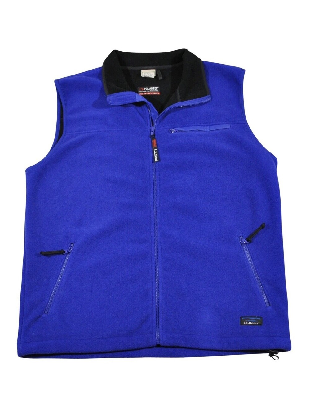 Vintage L.L. Bean Outdoors Purple Zip Fleece Vest Size X-Large (Tall)